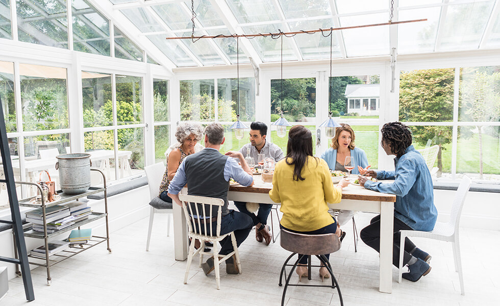 New conservatory interior