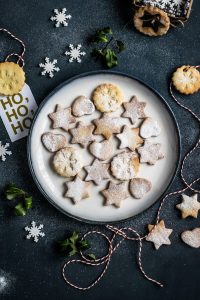 Biscuits on a plate